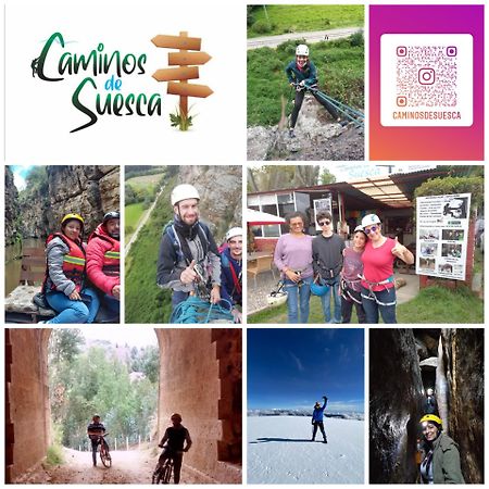 Hotel Hostal Caminos De Suesca Exteriér fotografie